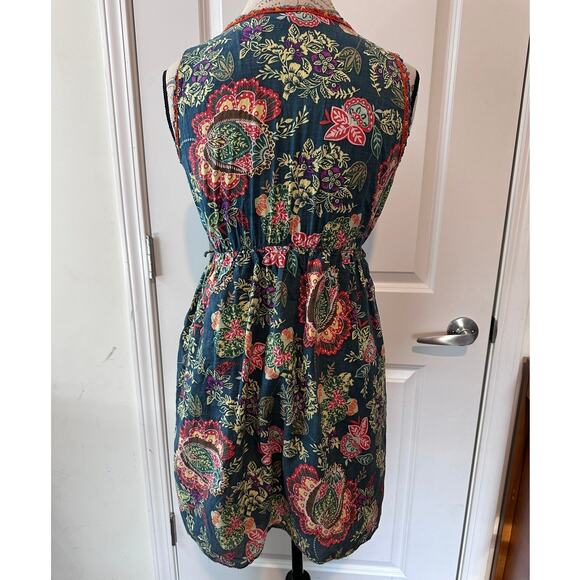 Francescas' Women's sz L Dress Tunic Coverup Floral Print - Picture 3 of 7